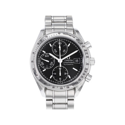 Montre d'occasion Omega Speedmaster homme chronographe automatique acier