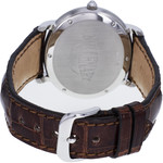 Montre d'occasion Audemars Piguet Millenary homme automatique acier bracelet cuir marron - vue 3