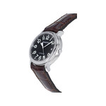 Montre d'occasion Audemars Piguet Millenary homme automatique acier bracelet cuir marron - vue D2