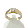 Bague d'occasion or 750 jaune diamant - vue V1