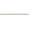 Collier d'occasion maille gourmette or 750 blanc 45,5 cm - vue V3