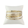 Bracelet semainier d'occasion or 750 jaune 65 mm - vue V1