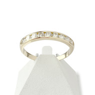 Bague d'occasion or 750 jaune diamants