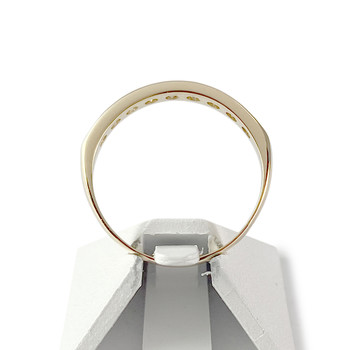 Bague d'occasion or 750 jaune diamants