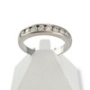 Bague d'occasion or 750 blanc diamants - vue V1
