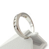 Bague d'occasion or 750 blanc diamants - vue V2