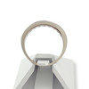 Bague d'occasion or 750 blanc diamants - vue V3