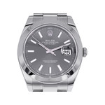 Montre ROLEX DateJust 41 homme automatique acier - vue 1