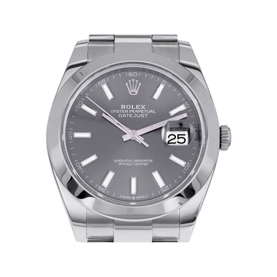 Montre ROLEX DateJust 41 homme automatique acier