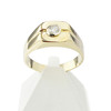 Bague d'occasion or 750 jaune diamant - vue V1