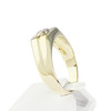 Bague d'occasion or 750 jaune diamant - vue V2