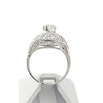 Tweedehands ring platina 950 diamant - bekijk 3
