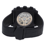 Montre d'occasion TAG Heuer Monaco homme automatique cuir noir - vue 3