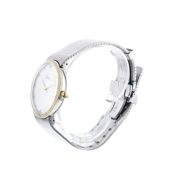 Montre d'occasion DIOR D acier femme quartz