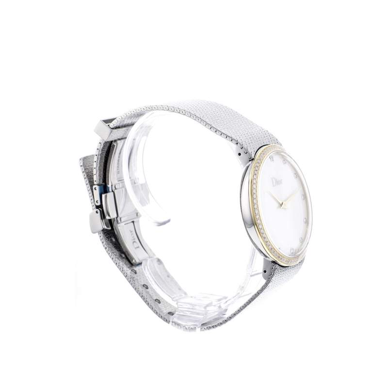 Montre d'occasion DIOR D acier femme quartz - vue D2