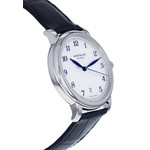 Montre d'occasion MONT BLANC Star homme automatique bracelet cuir noir - vue D2