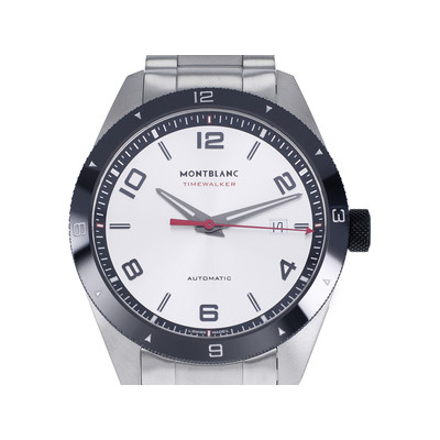 Montre d'occasion MONT BLANC Timewalker homme automatique acier - vue 1