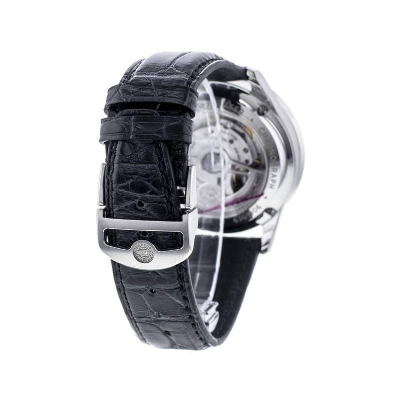 Montre IWC Portugaise homme automatique cuir noir - vue 3
