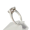 Bague d'occasion argent 925 diamants - vue V2