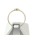 Bague d'occasion or 750 jaune diamants rubis - vue 3