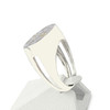 Bague d'occasion argent 925 zirconias - vue V2