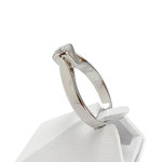 Solitaire tweedehands goud 750 witte diamant - bekijk 2