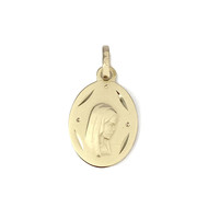 Medaille d'occasion or 750 jaune vierge