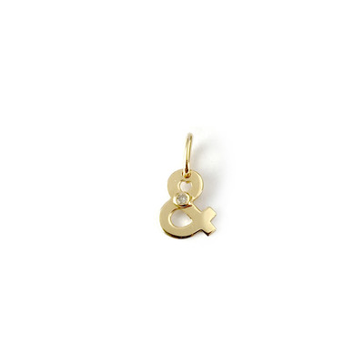 Pendentif d'occasion or 750 jaune diamant - vue 1