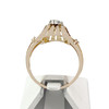 Solitaire d'occasion or 750 2 tons diamant - vue V3