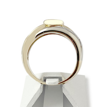 Bague d'occasion 2 ors 750 diamants