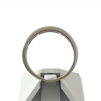 Bague d'occasion or 750 blanc diamants