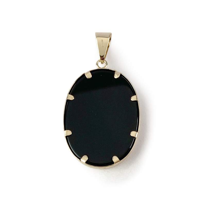 Pendentif camée d'occasion or 750 jaune - vue 2