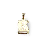 Pendentif d'occasion or 585 jaune