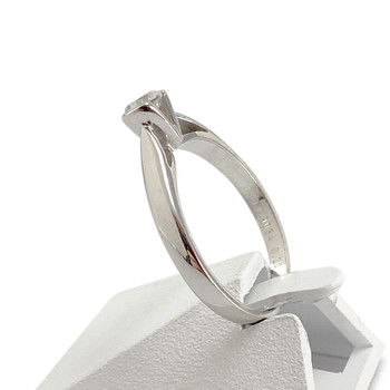 Solitaire d'occasion or 750 blanc diamant séduction