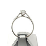 Solitaire d'occasion or 750 blanc diamant séduction - vue 3