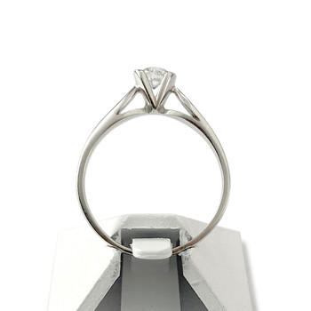 Solitaire d'occasion or 750 blanc diamant séduction
