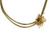 Collier d'occasion avec fleur or 585 jaune 43 cm - vue V1