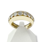 Bague MAUBOUSSIN d'occasion or 750 jaune diamants - vue 1