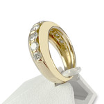 Bague MAUBOUSSIN d'occasion or 750 jaune diamants - vue 2