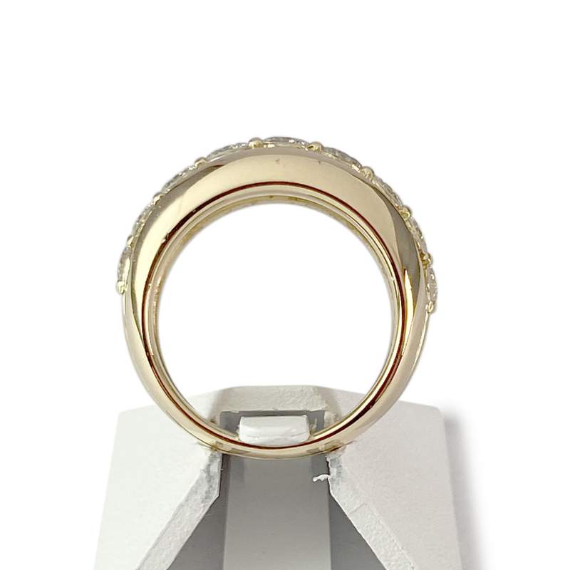 Bague MAUBOUSSIN d'occasion or 750 jaune diamants - vue 3
