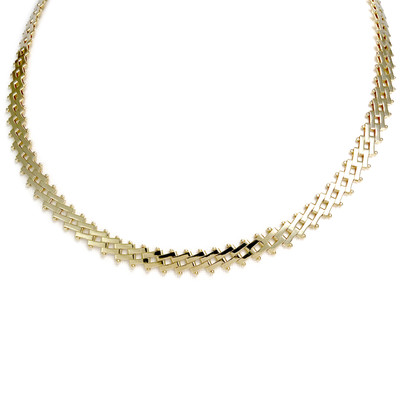 Collier d'occasion or 585 jaune 43 cm