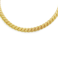 Collier d'occasion or 750 jaune 44 cm