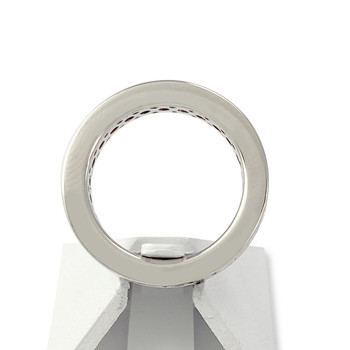 Bague d'occasion or 750 blanc diamants