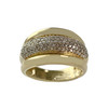 Bague d'occasion 2 ors 750 diamants - vue V1