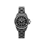 Montre d'occasion Chanel modéle J12 ceramique noir - vue 1