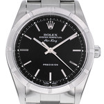 Montre d'occasion ROLEX air king acier mixte automatique - vue 1