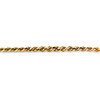 Collier d'occasion or 750 jaune maille corde 43 cm - vue V3