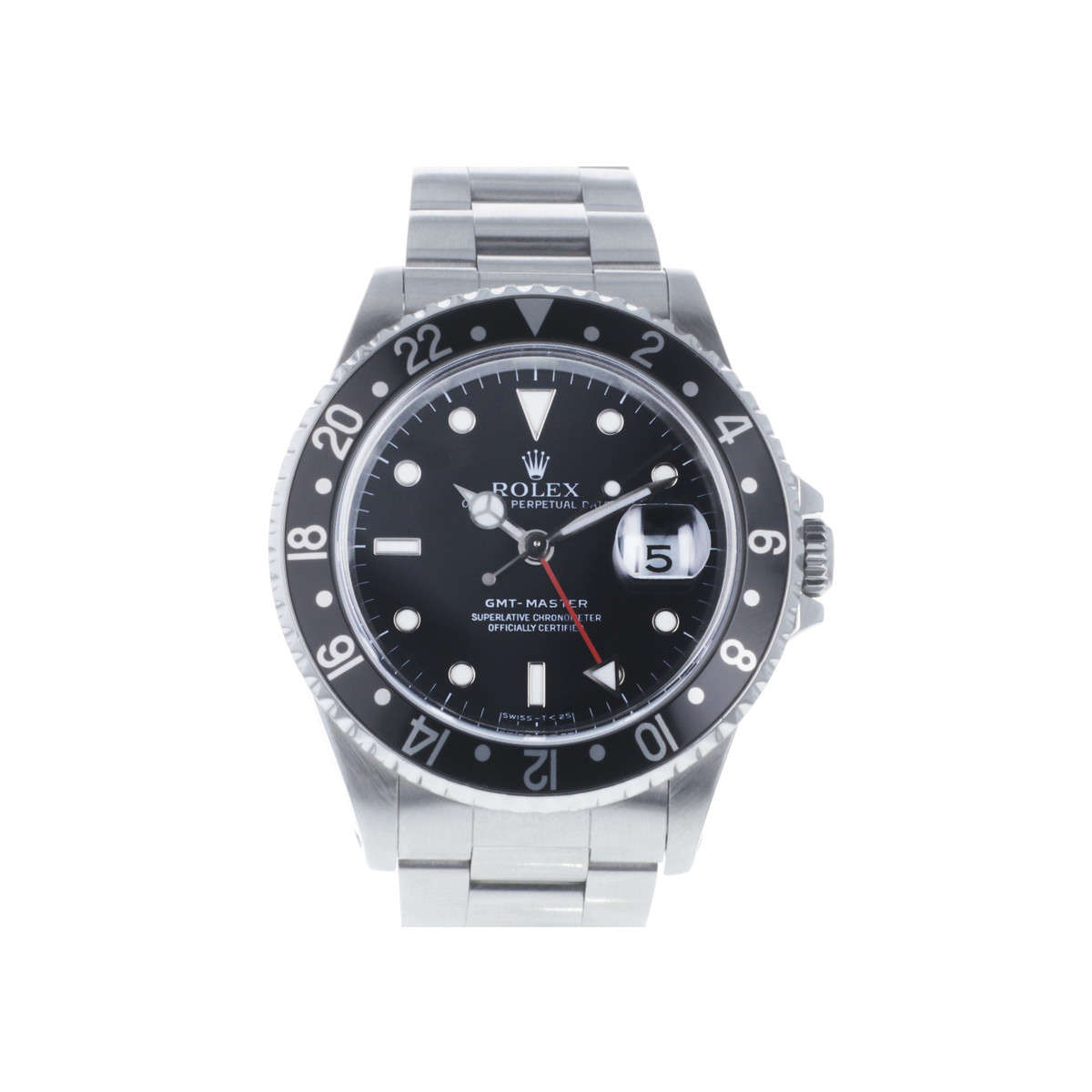 * Montre d'occasion ROLEX gmt master acier homme automatique