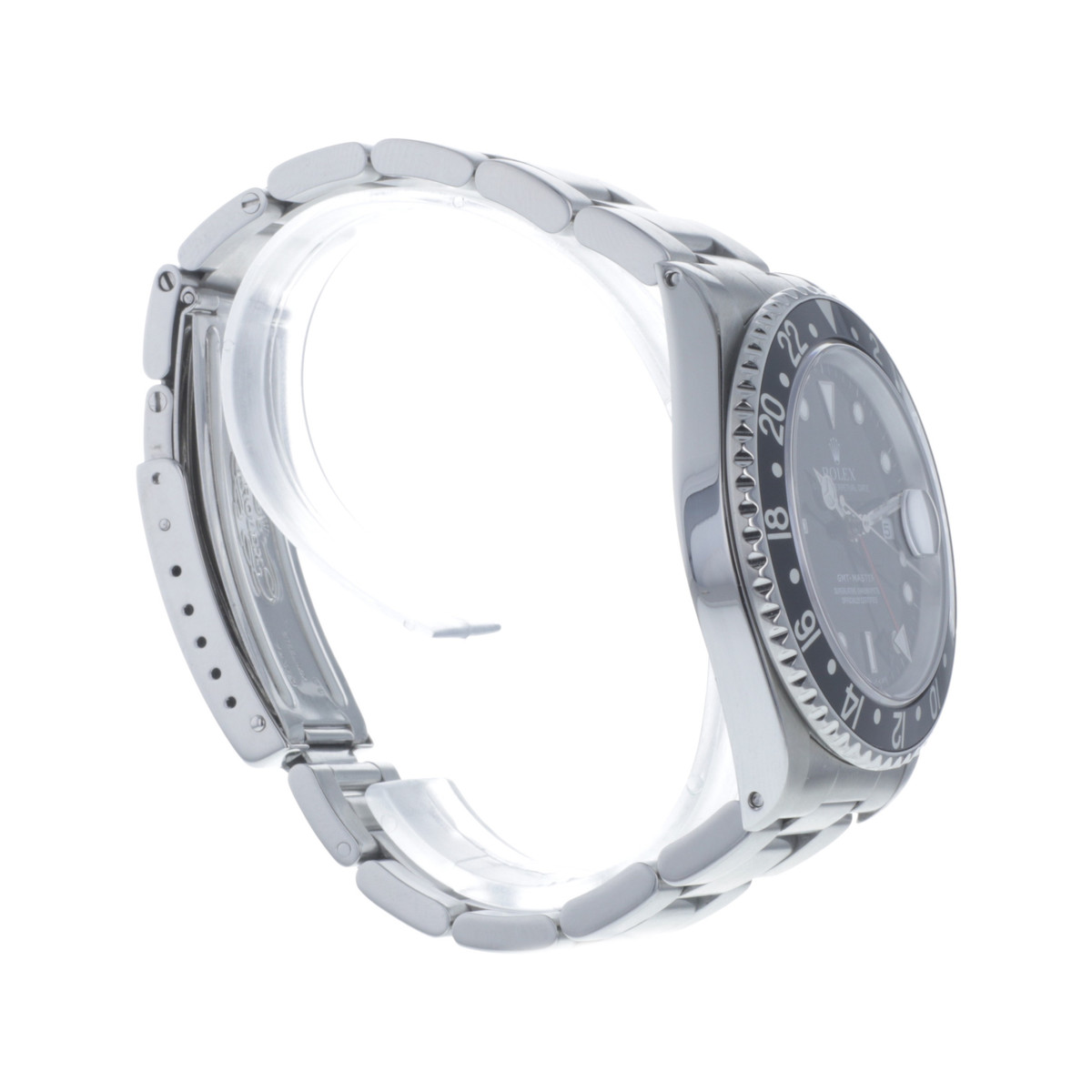 * Montre d'occasion ROLEX gmt master acier homme automatique - vue 2
