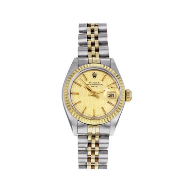 Montre d'occasion ROLEX op date 26 acier femme automatique